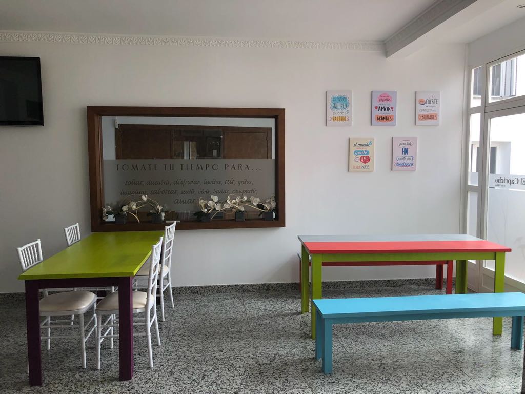 Zona infantil en el gastrobar el capricho de los torres